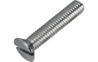 BZP Countersunk Machine Slotted Screws
