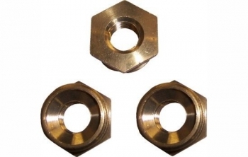 Brass Hex Bush Brass Hex Bush