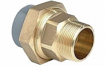 Tecno ABS Male Union Brass Tecno ABS Male Union Brass