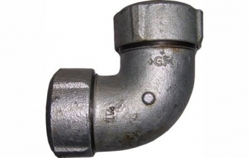 Primofit Galvanised Elbow FPM Seals Primofit Galvanised Elbow FPM Seals
