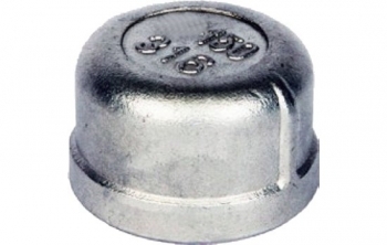 Stainless Cap Round Screwed 150lb Grade 316 Stainless Cap Round Screwed 150lb Grade 316