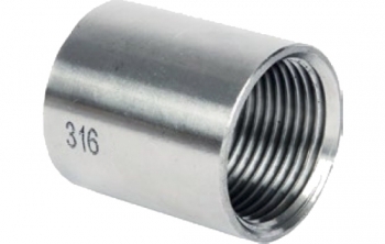 Stainless Full Socket Screwed 150lb Grade 316 Stainless Full Socket Screwed 150lb Grade 316