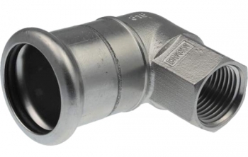 Stainless 90° Bend Female/Iron Stainless 90° Bend Female/Iron