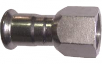 Stainless Straight Female Stainless Straight Female