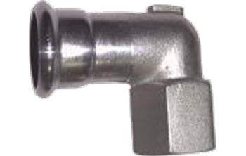 Stainless 90° Elbow Female/Iron Stainless 90° Elbow Female/Iron