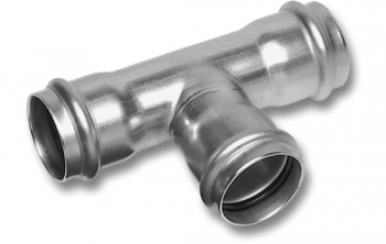 NiroSan Press Tee Reducing Branch NiroSan Press Tee Reducing Branch