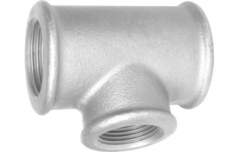 Galvanised Reducing Square Tee Galvanised Reducing Square Tee