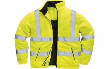 Portwest F300 Hi-Vis Mesh Lined Fleece Jacket Yellow Portwest F300 Hi-Vis Mesh Lined Fleece Jacket Yellow