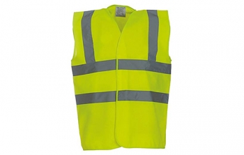 Yoko YK001 Hi-Vis Waistcoat Yellow & Orange Class 2 EN471 Yoko YK001 Hi-Vis Waistcoat Yellow & Orange Class 2 EN471