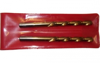 Metric Tin Coated Jobber Drill Pouch Pack of 2 Metric Tin Coated Jobber Drill Pouch Pack of 2