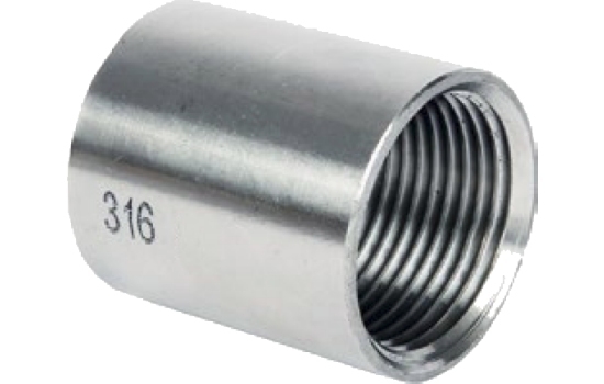 St Socket Stainless Full Socket Screwed 150lb Grade 316ST.ST Full Socket 2.1/2 ...