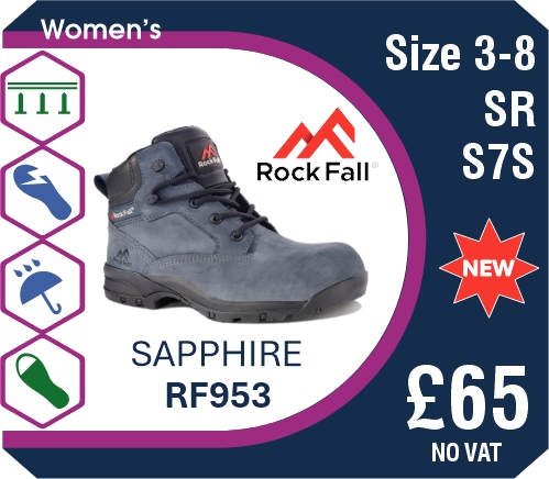 Rock Fall Sapphire RF953 Safety Boot SR S7S  65